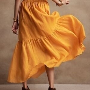 Banana Republic Ramie Maxi Skirt